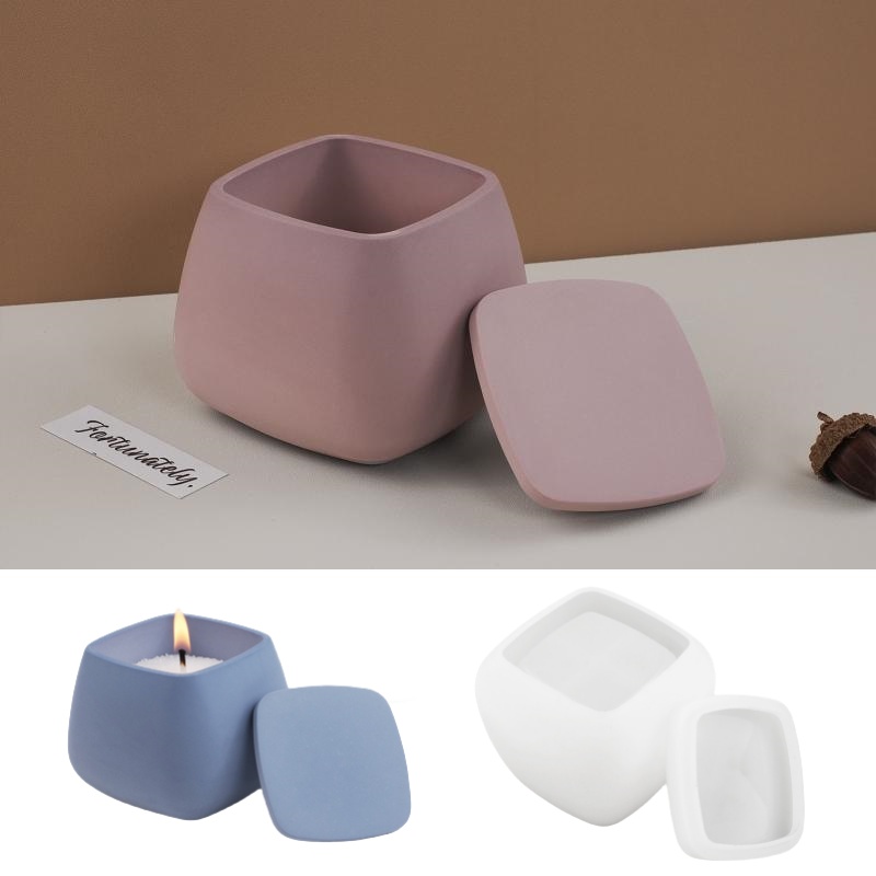 Candle Making Items - 1set Square Storage Box UV Resin