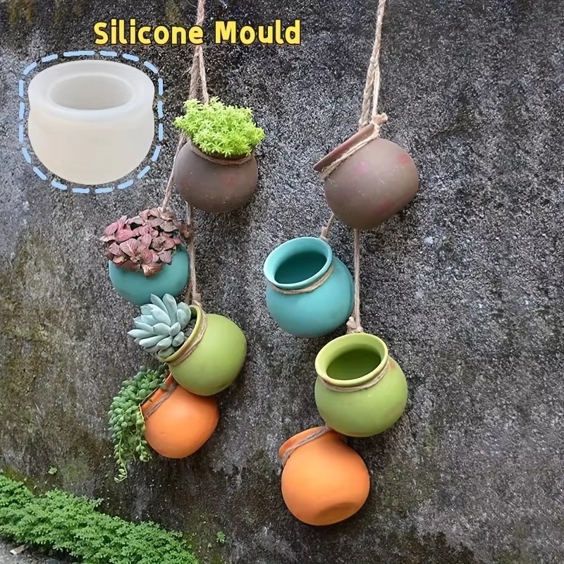 Candle Making Scents - Silicone Flower Pot Molds, Resin Molds,