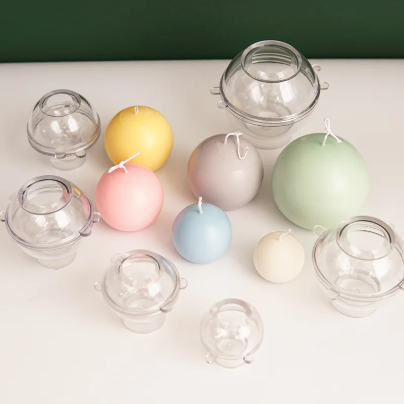Candle Making Diy Kit - 5-8cm Spherical Candle Plastic Mold Home