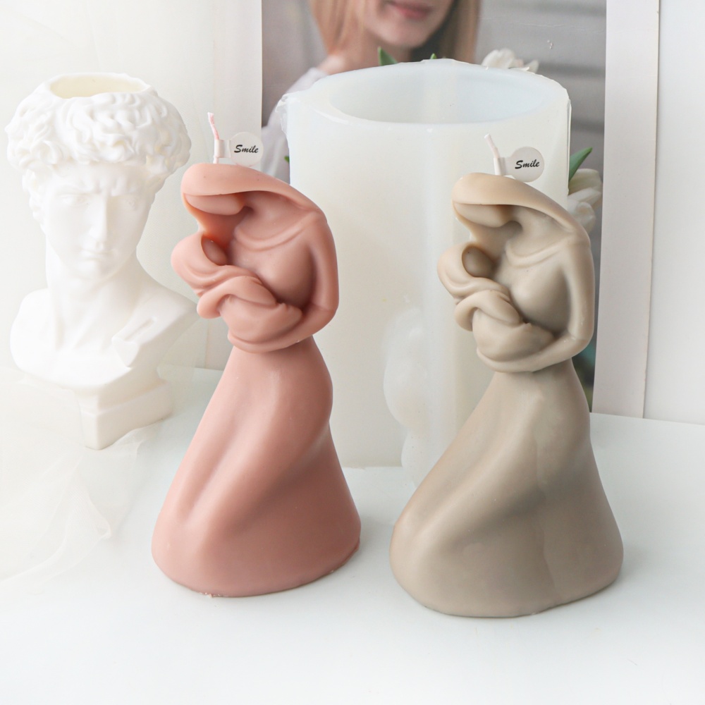 Candle Making Diy Kit - Virgin Hug Baby Silicone Candle Mold