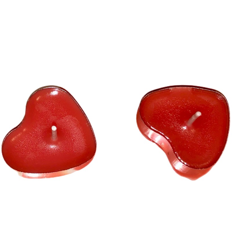 100 Sets Heart shaped Empty Al - огляд і ціна Candle Making Diy Kit