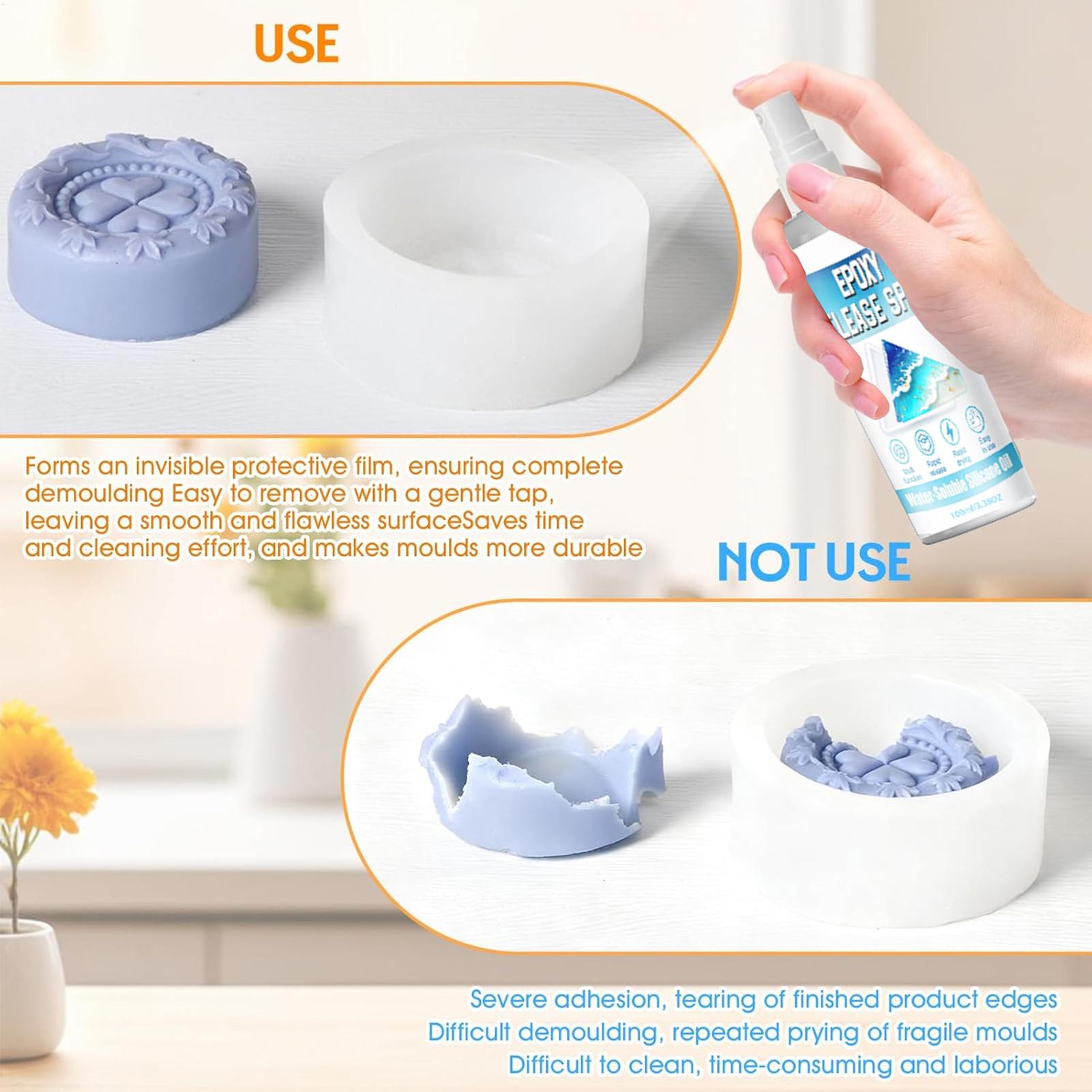 100ml Silicone Release Spray E - огляд і ціна Candle Making Items