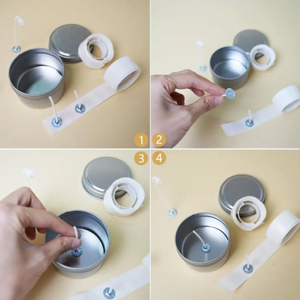 100 Dots/Roll Candle Wick Stic - огляд і ціна Candle Making Wicks