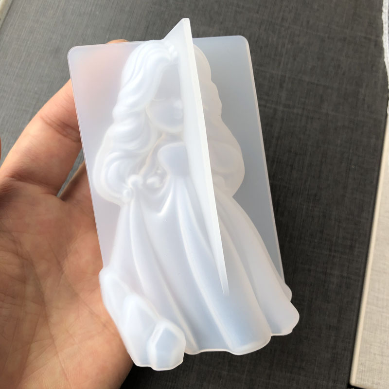 3D Cute Princess Silicone Cand - огляд і ціна Candle Making Items