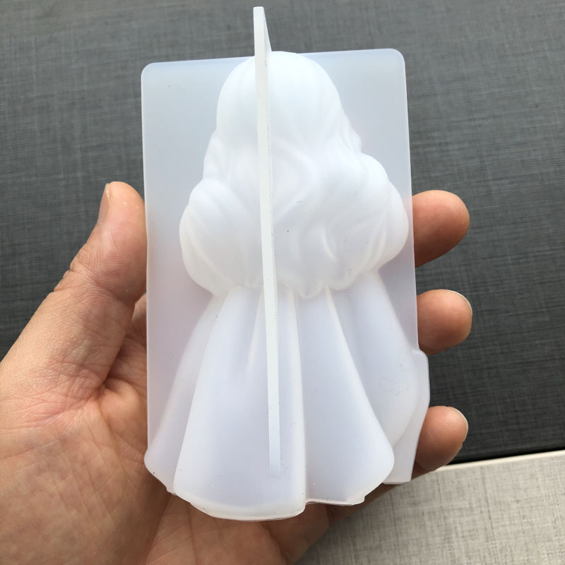 3D Cute Princess Silicone Cand - огляд і ціна Candle Making Items