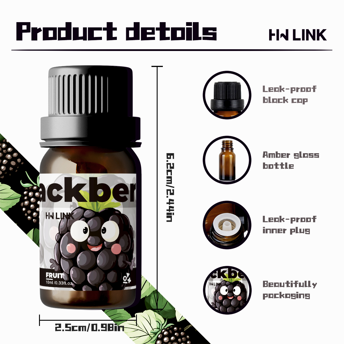 Blackberry Essential Oil  10ml - огляд і ціна Candle Making Scents