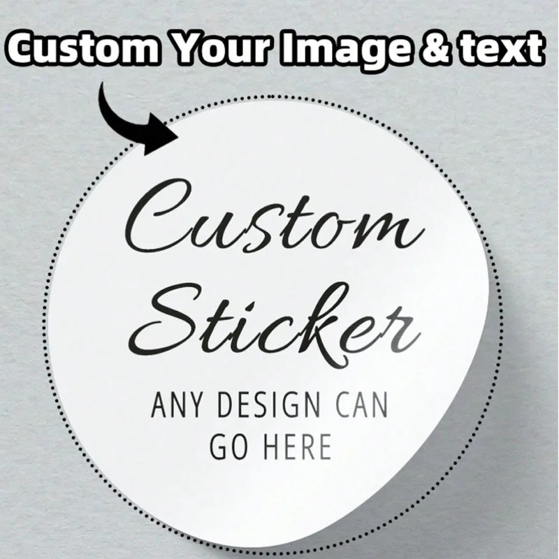 Custom round stickers, persona - огляд і ціна Label Sticker Round