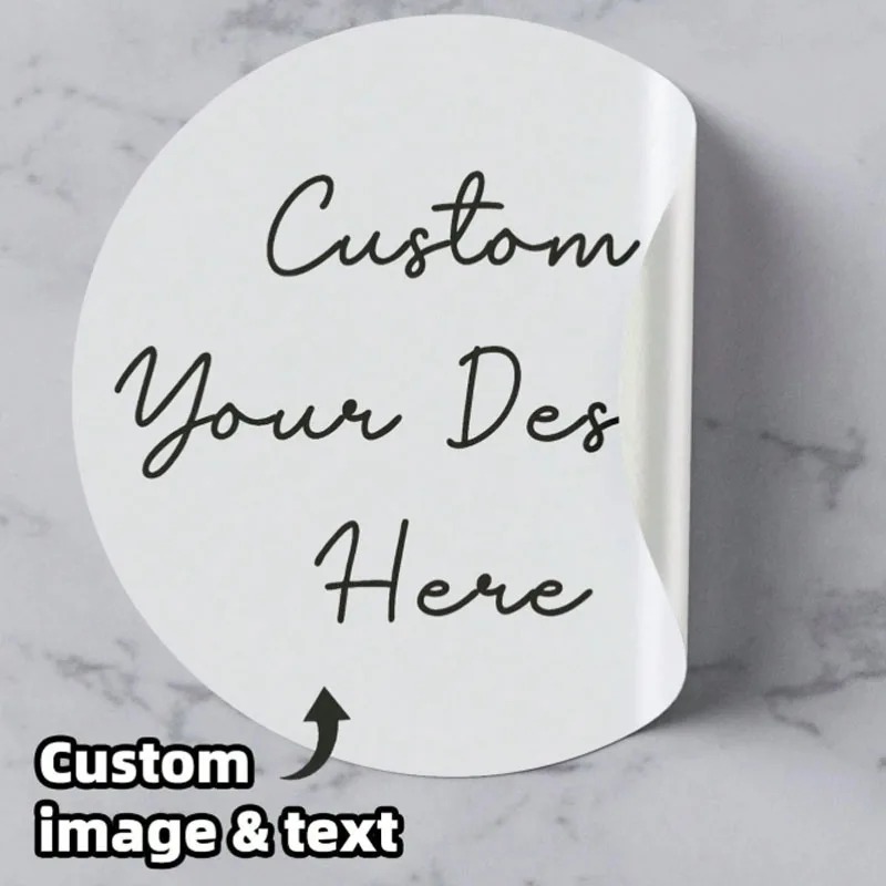 Custom round stickers, persona - огляд і ціна Label Sticker Round