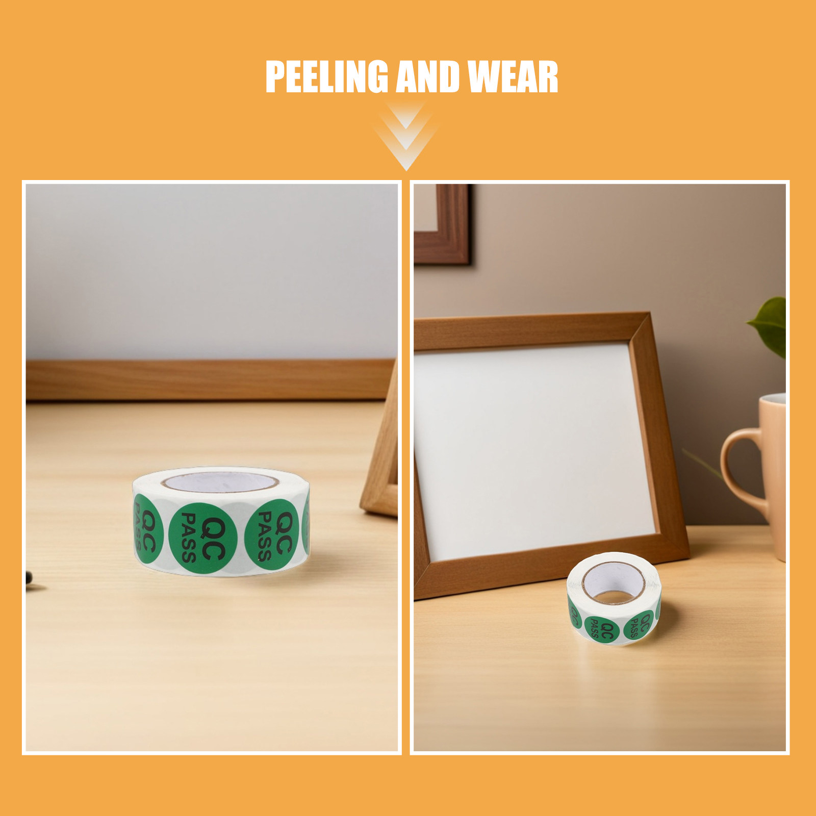 5 Rolls Circle Quality Labels  - огляд і ціна Label Sticker Round