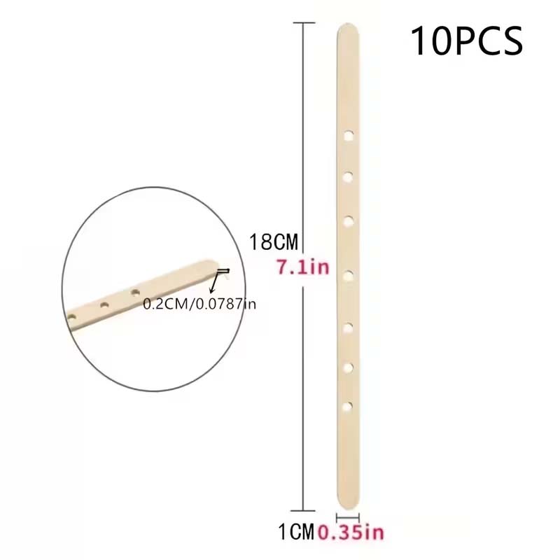 10/20/50pcs Wooden Candle Wick - огляд і ціна Candle Making Wicks