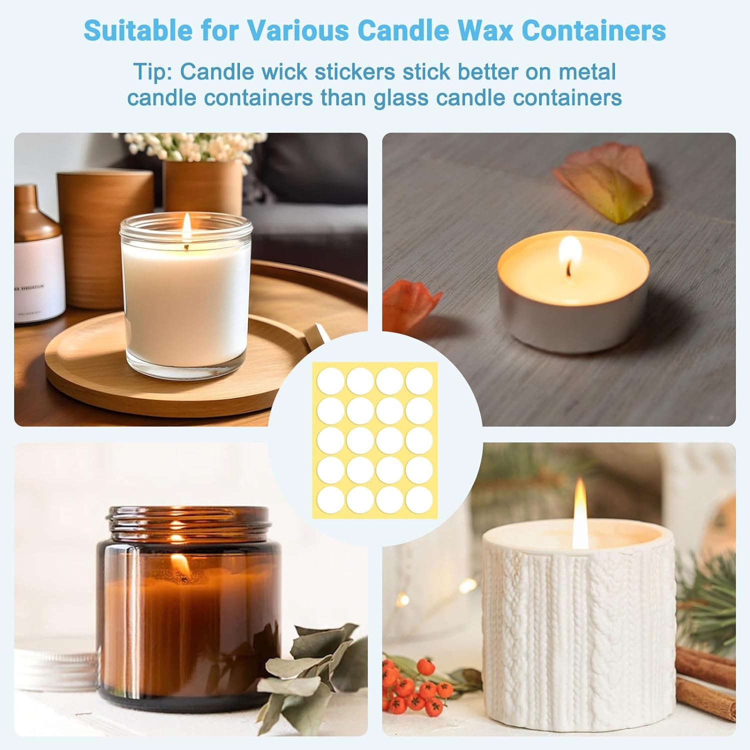 400PCS/100PCS Candle Wick Stic - огляд і ціна Candle Making Wicks
