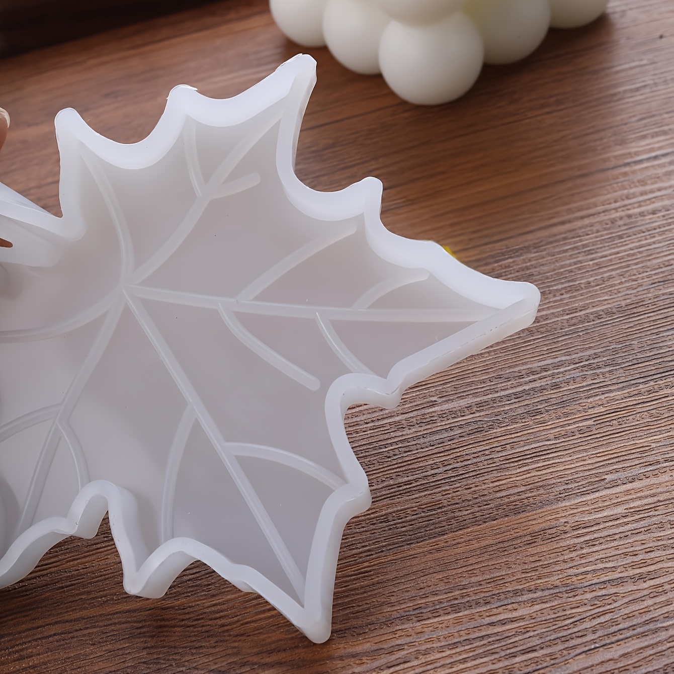 1PC Maple Leaf shaped Silicone - огляд і ціна Candle Making Items