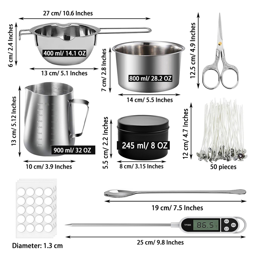 Glintmos DIY Candle Making Kit - огляд і ціна Candle Making Diy Kit