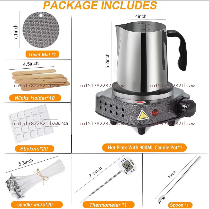Full Candle Making Set: Hot Pl - огляд і ціна Candle Making Thermometer