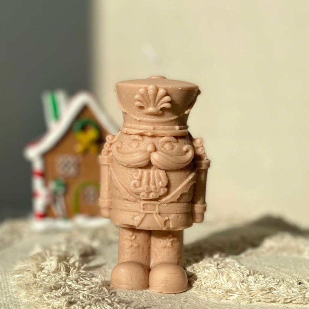 Nutcracker Soldier Silicone Ca - огляд і ціна Candle Making Fat
