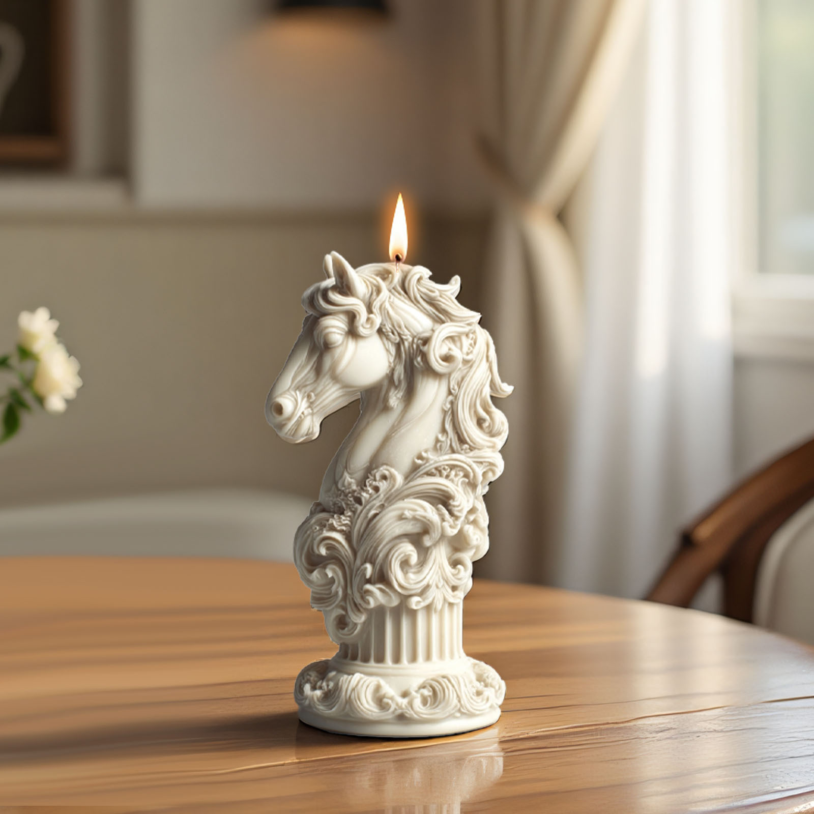 3d Steed Totem Silicone Molds  - огляд і ціна Candle Making Diy Kit