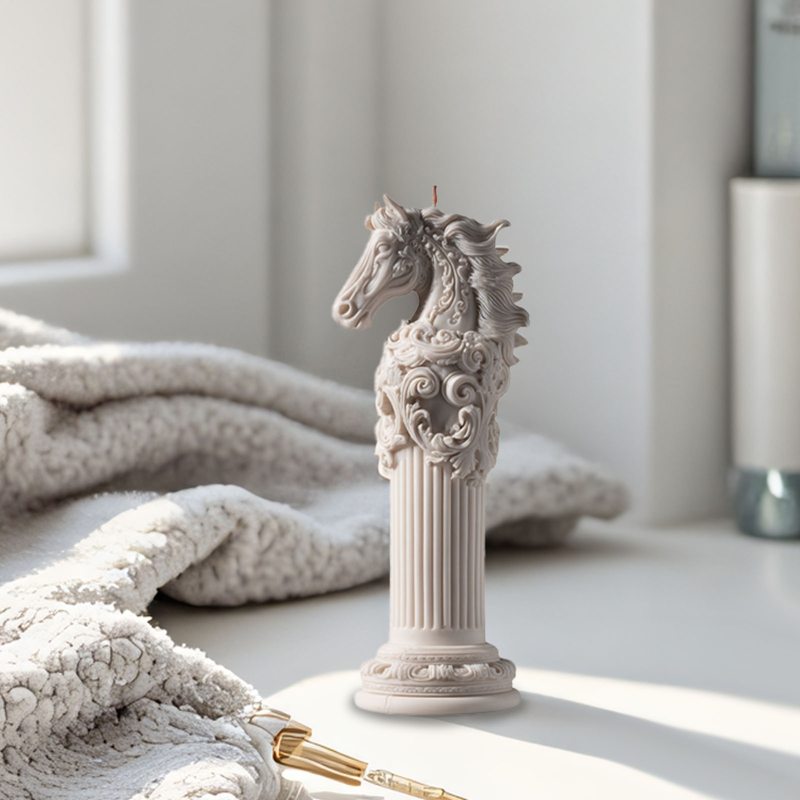 3d Steed Totem Silicone Molds  - огляд і ціна Candle Making Diy Kit
