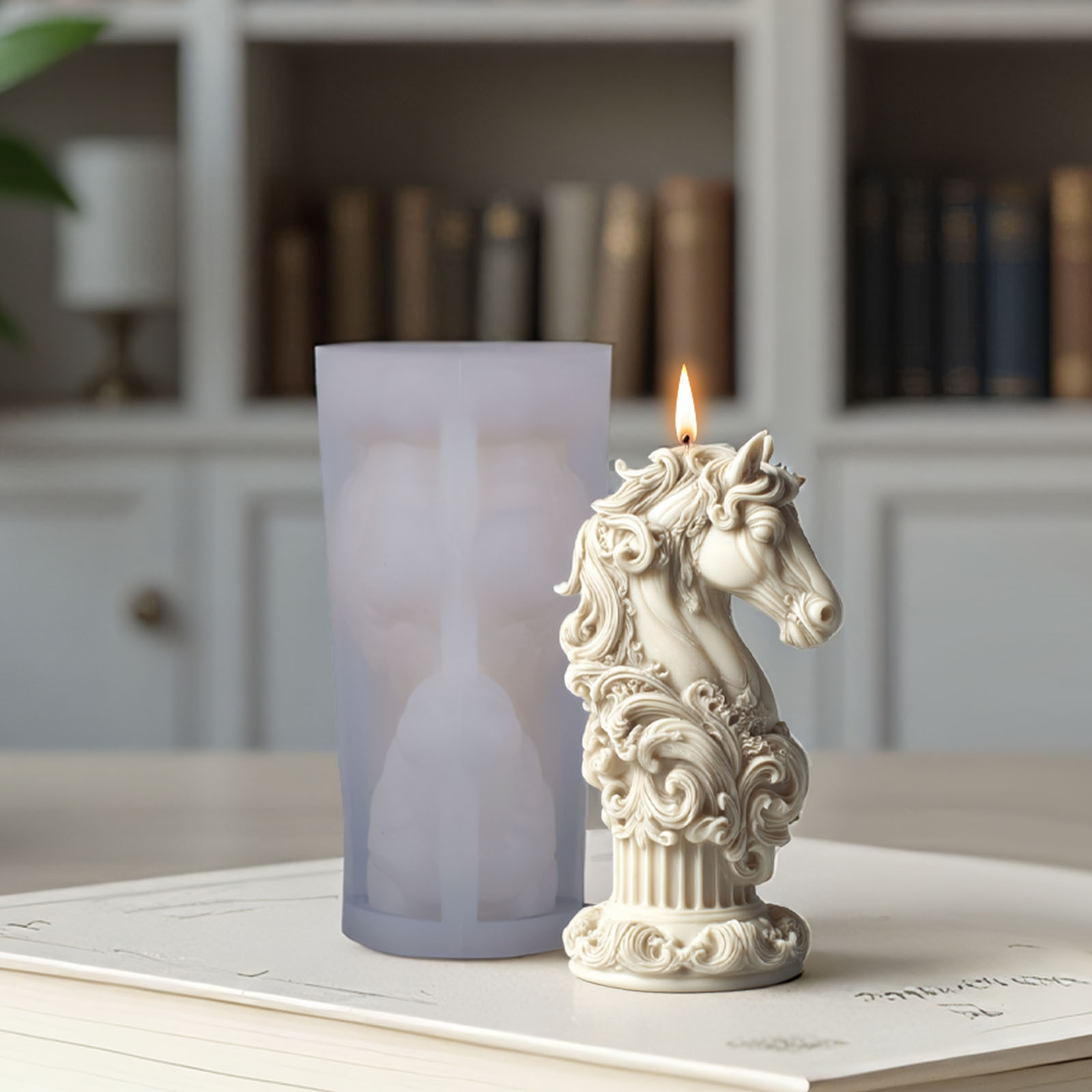 3d Steed Totem Silicone Molds  - огляд і ціна Candle Making Diy Kit