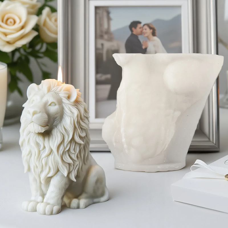 3D Lion Relief Candle Mold - F - огляд і ціна Candle Making Thermometer