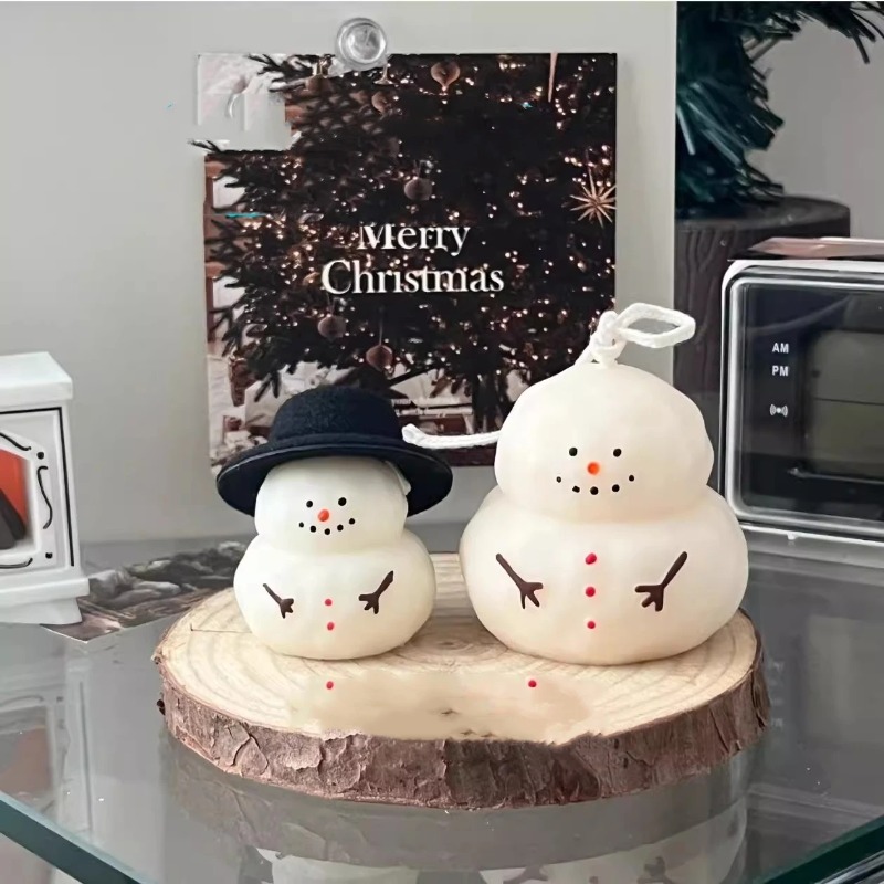 Fat snow man silicone mold DIY - огляд і ціна Candle Making Fat