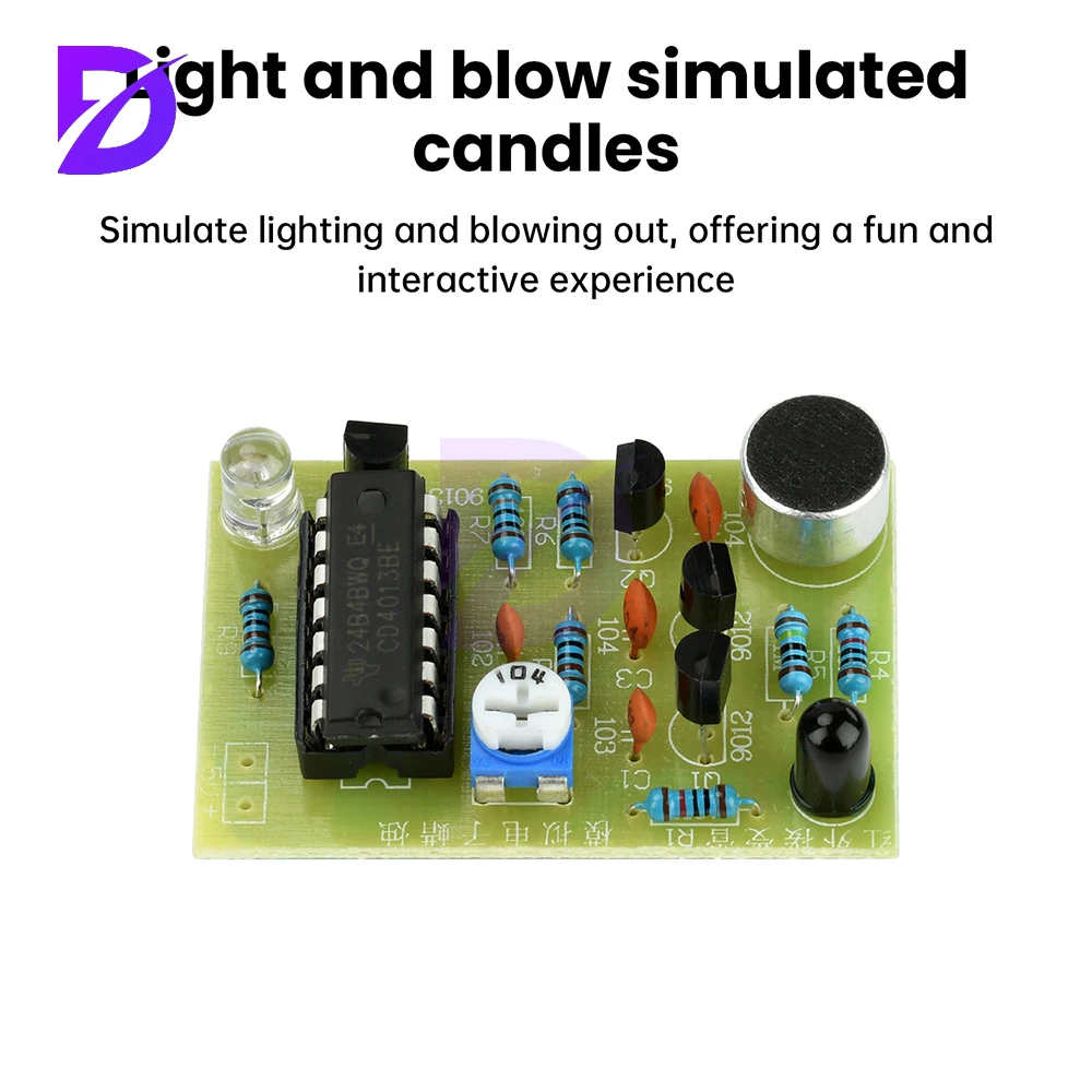 DC5V Analog Electronic Candle  - огляд і ціна Candle Making Dc