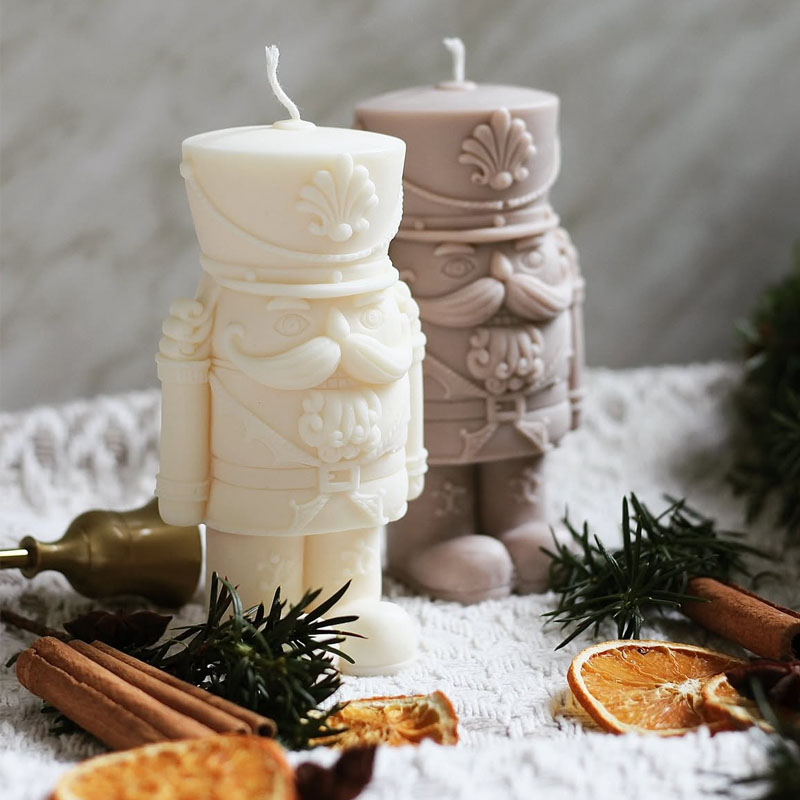 Nutcrackers Soldier Candle Mol - огляд і ціна Candle Making Fat