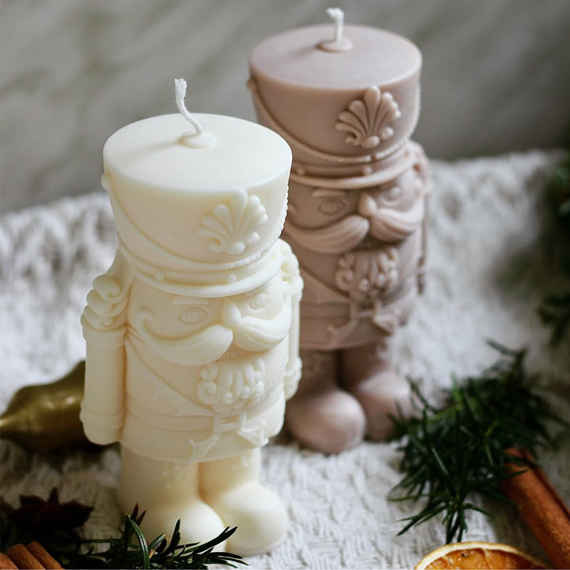 Nutcrackers Soldier Candle Mol - огляд і ціна Candle Making Fat