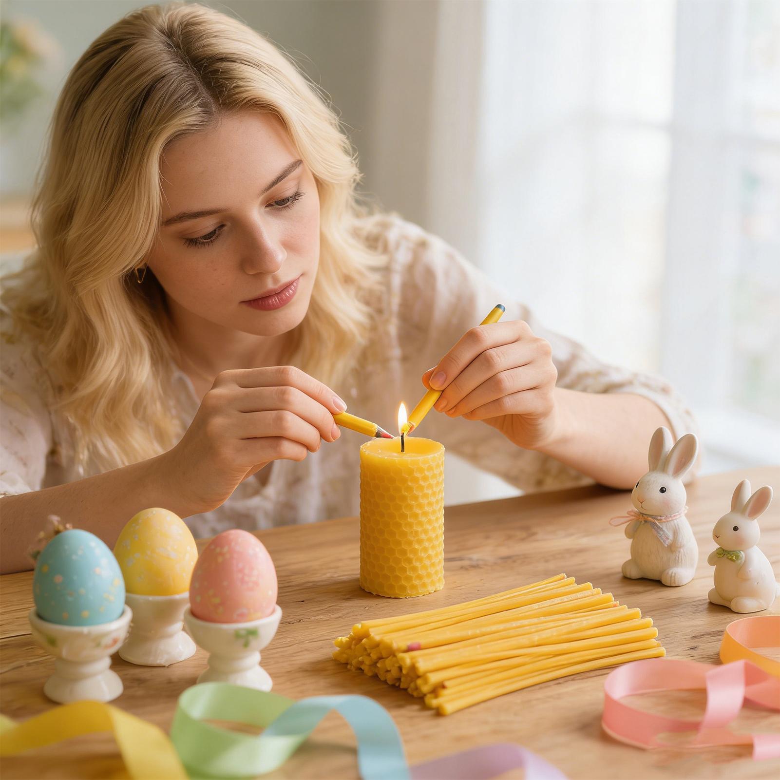 Egg Decorating Beeswax Sticks  - огляд і ціна Candle Making Diy Kit