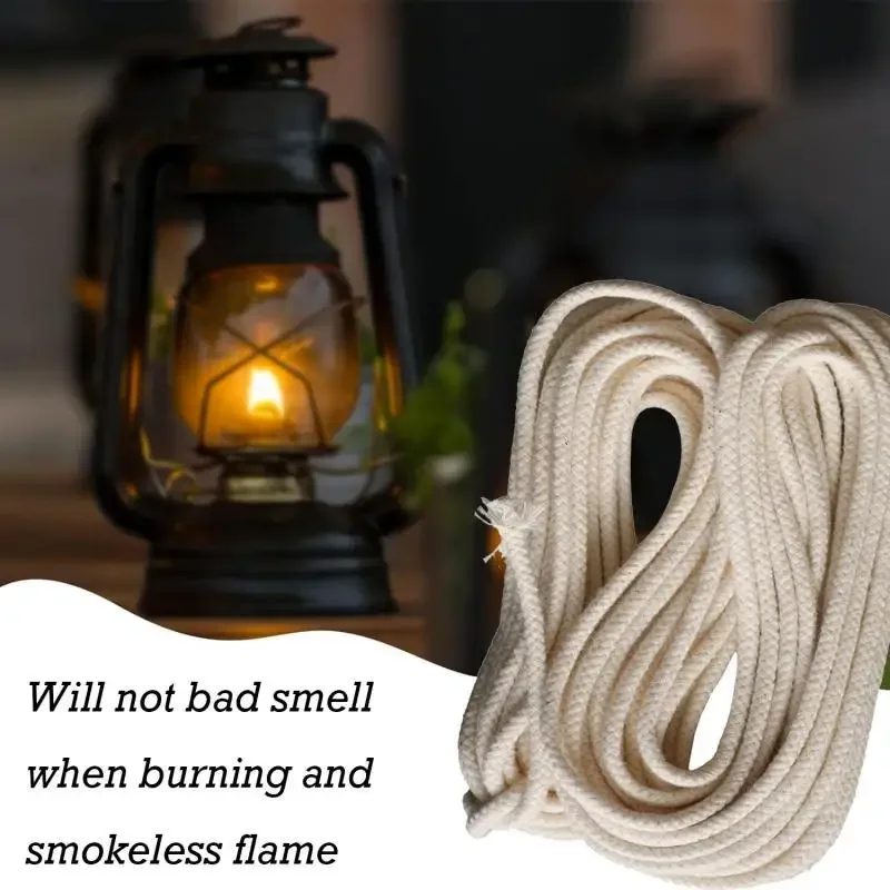 2-8mm Cotton Oil Lamp Wick Str - огляд і ціна Candle Making Wicks