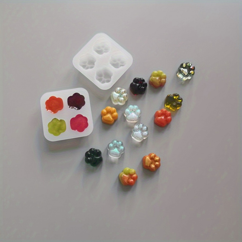 1Cat Paw Pattern Silicone Mold - огляд і ціна Candle Making Items