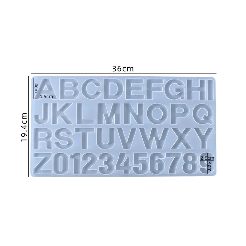 1pc/2pcs/3pcs LettersAtoZ，Numb - огляд і ціна Candle Making Items