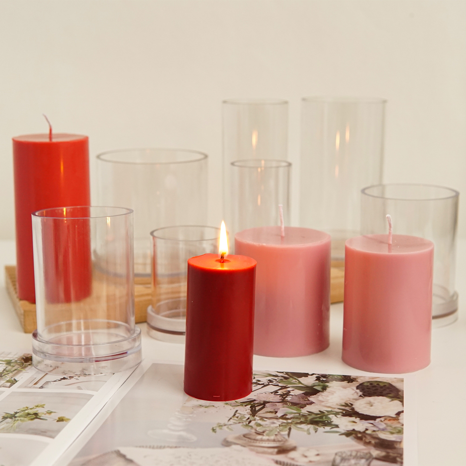 Various 3D Cylindrical Candle  - огляд і ціна Candle Making Diy Kit