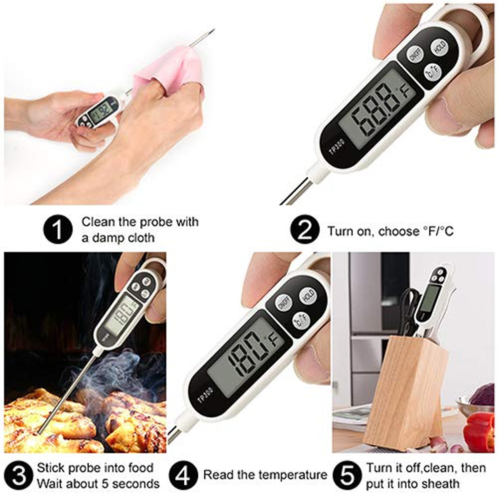 1pcs Digital Meat Food Thermom - огляд і ціна Candle Making Thermometer