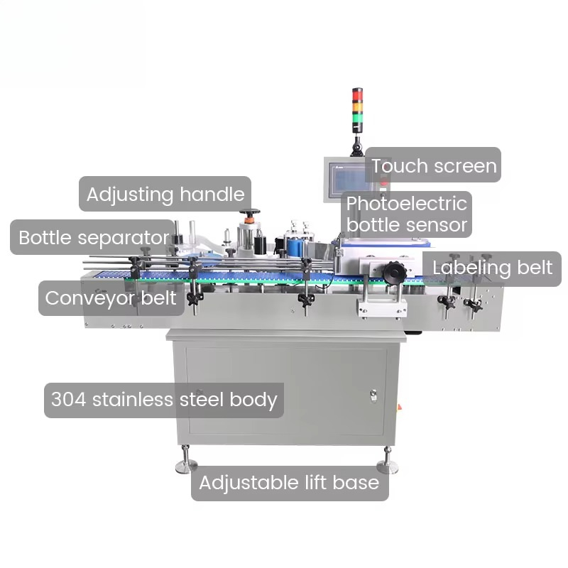 High Speed Fully Automatic Pet - огляд і ціна Label Sticker Round