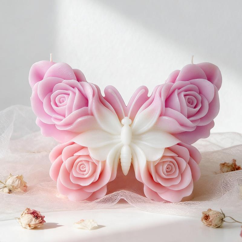 DIY Rose Butterfly Form Silico - огляд і ціна Candle Making Items