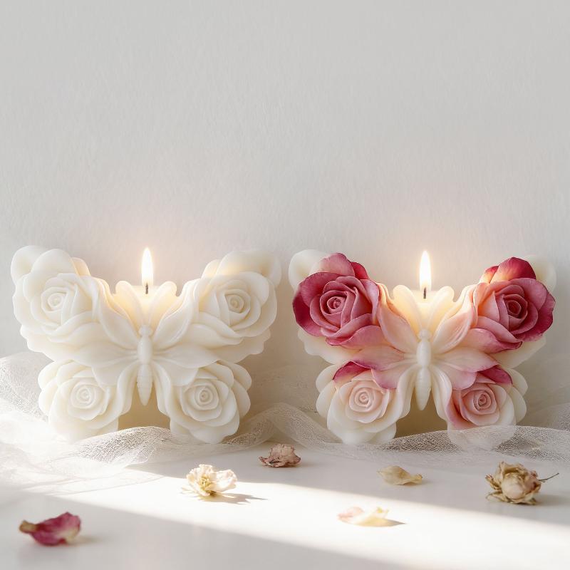 DIY Rose Butterfly Form Silico - огляд і ціна Candle Making Items
