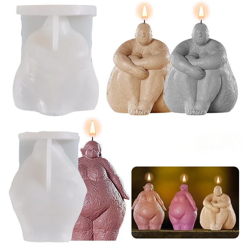 New Abstract Body Silicone Can - огляд і ціна Candle Making Fat