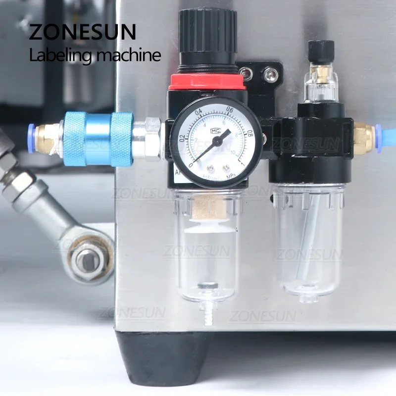 ZONESUN TB-500A Automatic Doub - огляд і ціна Label Sticker Round