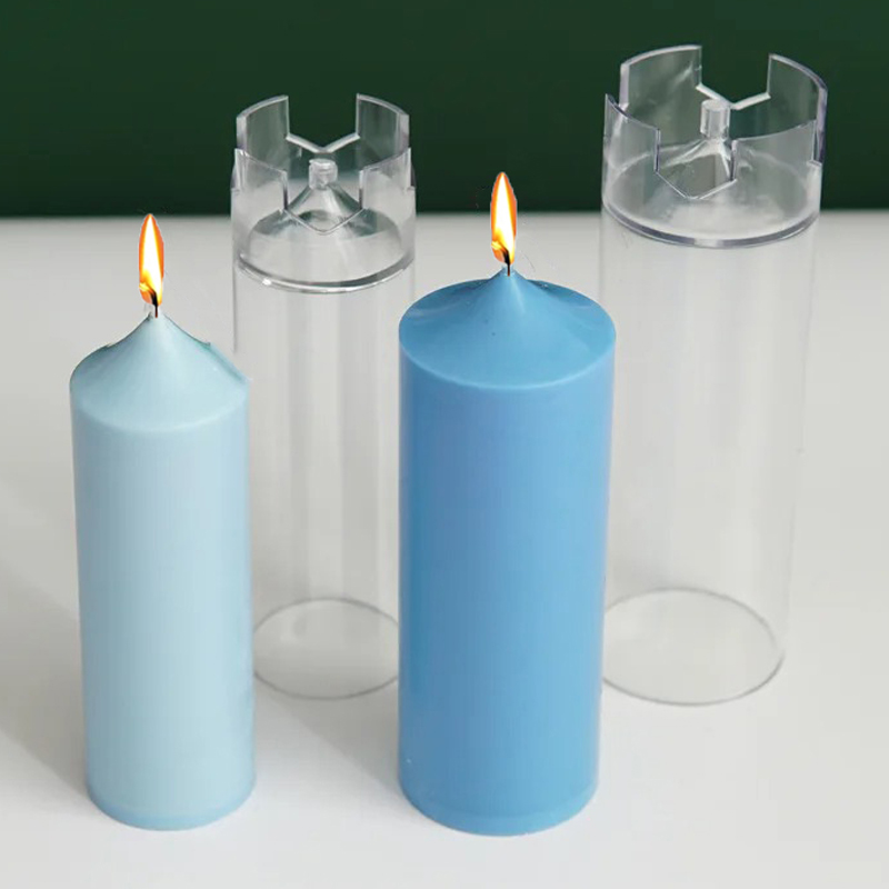 3D Spire Cylinder Candle Mold  - огляд і ціна Candle Making Diy Kit