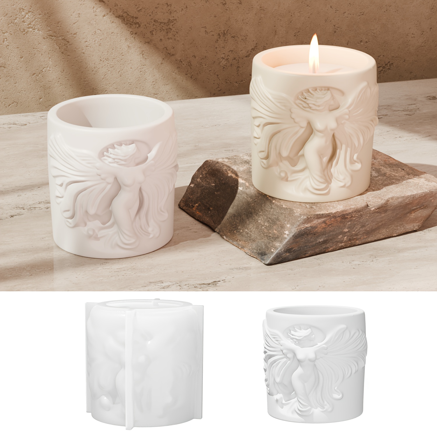 Angel Relief Cup Resin Silicon - огляд і ціна Candle Making Scents